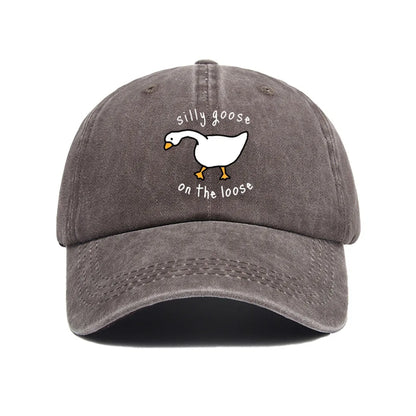 Big Goose Printed Baseball Hat