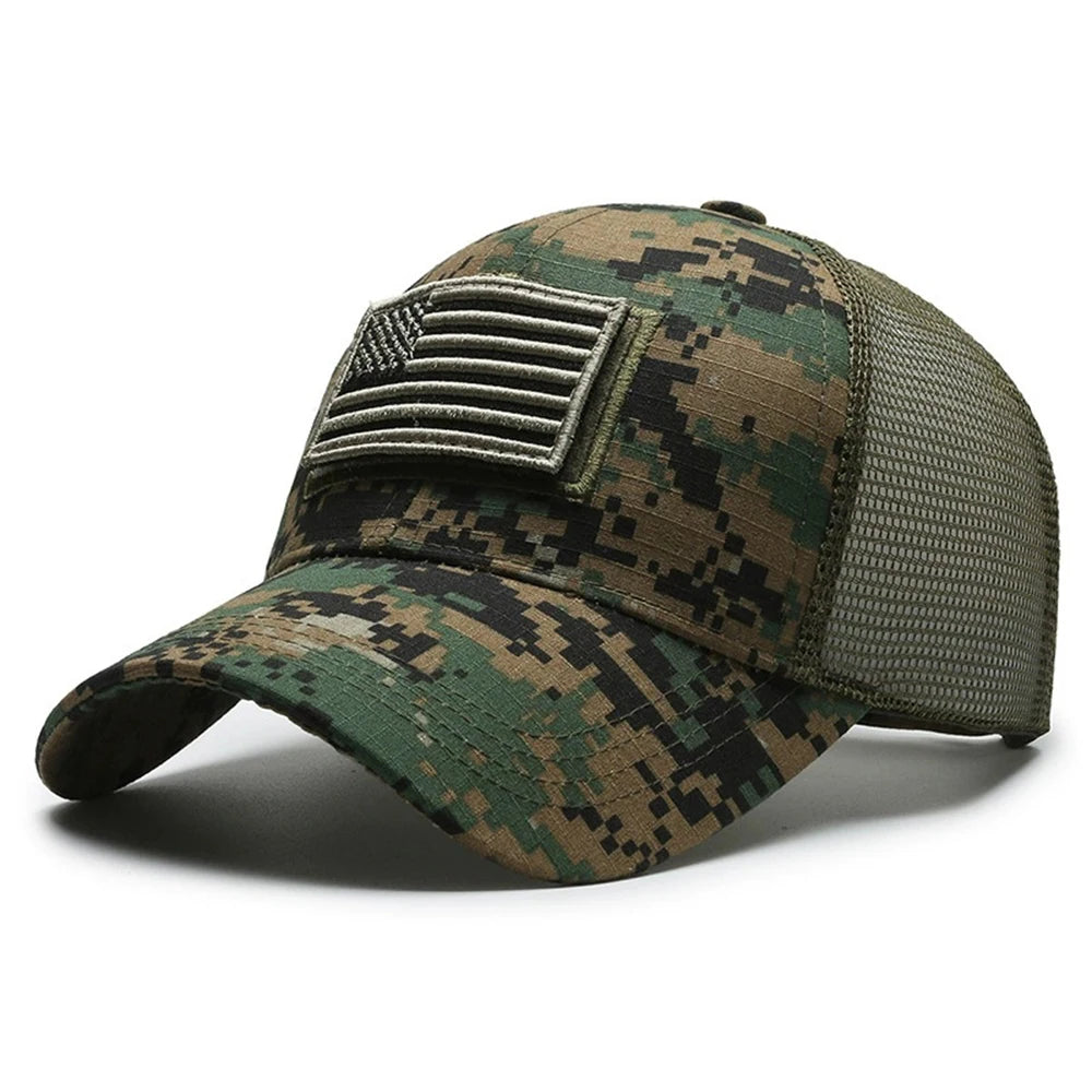 Breathable Mesh Baseball Cap Sun Hat For Women Men