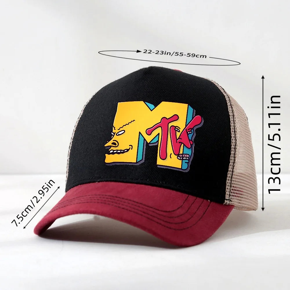 The Weeknd Mtv Collaboration Mesh Baseball Cap