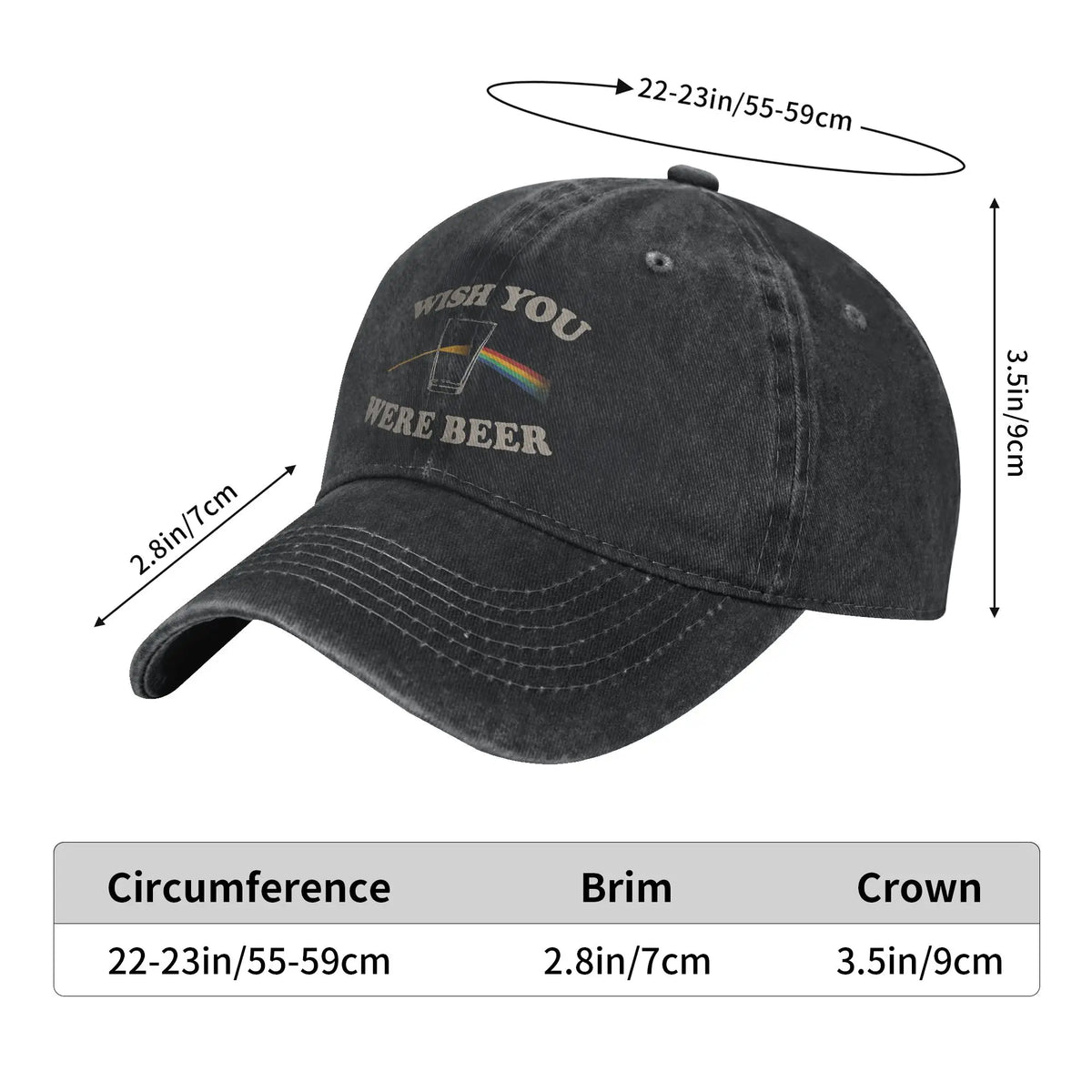 Pinking Cool F-Floyded Sun Baseball Cap