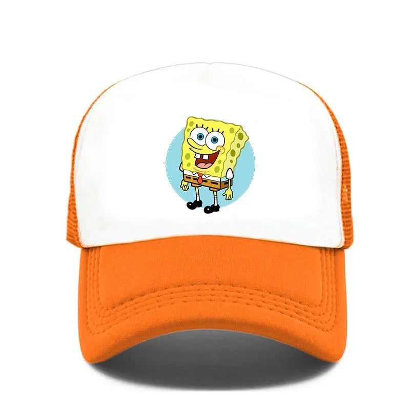 Fashion Cute SpongeBobs Print Baseball Cap
