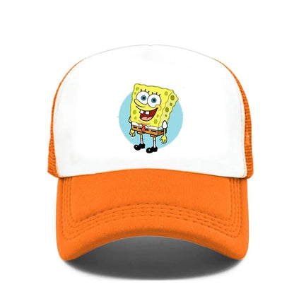 Fashion Cute SpongeBobs Print Baseball Cap