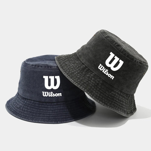 Printed Washed Retro Sunshade Fisherman Hat