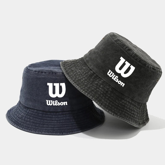 Printed Washed Retro Sunshade Fisherman Hat