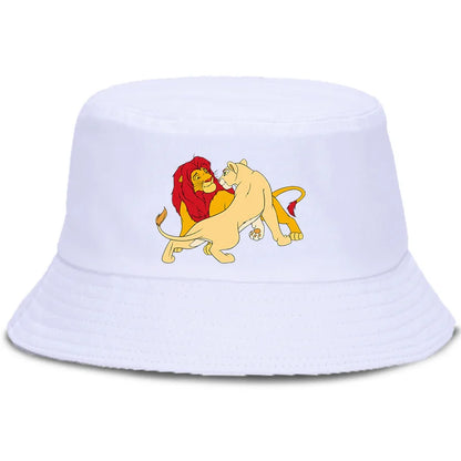 Anime The Lion King Printed Fisherman Hat