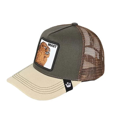 Fashion Animals Cartoon Embroidery Baseball Caps