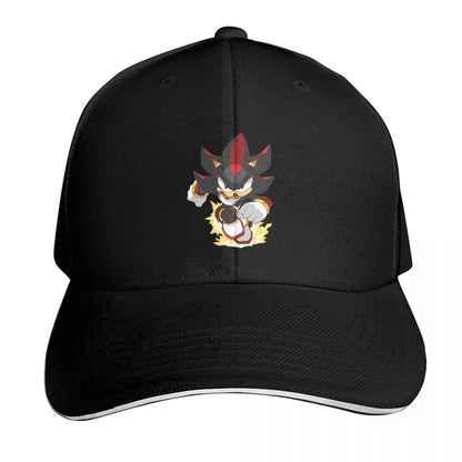 Sonic Shadow Cartoon The Hedgehog Cap Fashion Casual Baseball Caps