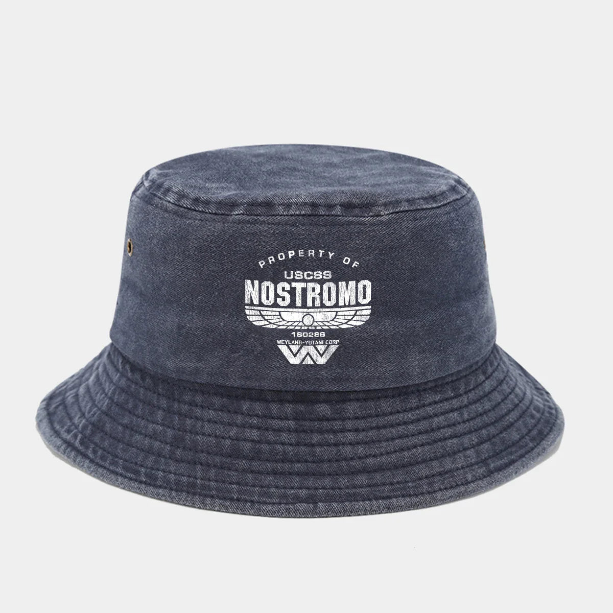 Nostromo Printed Washed Retro Sunshade Fisherman Hat