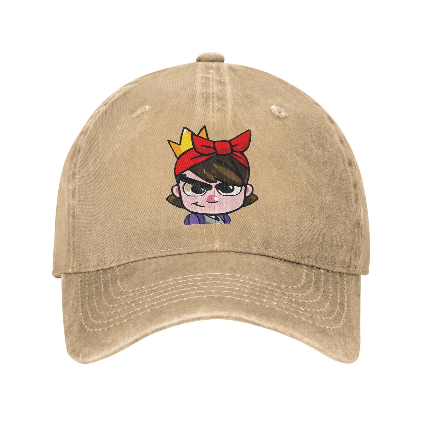 Gamer Clashes Royaleds Fans Washed Baseball Cap