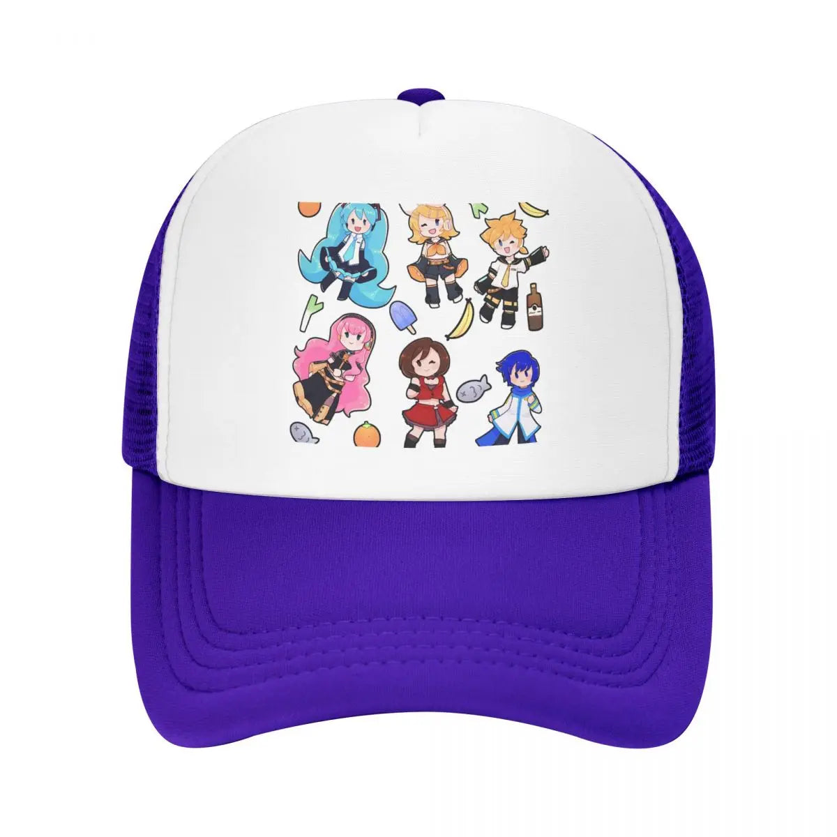 Vocaloid Chibi Chaos! Miku Cap Casual Mesh Baseball Caps