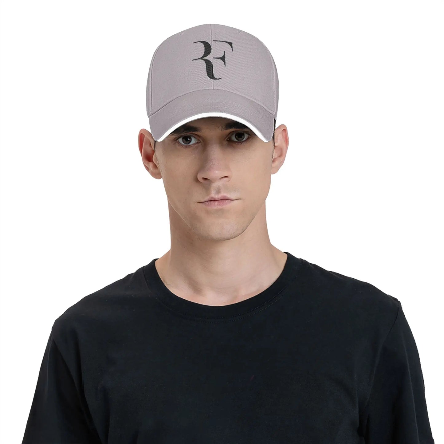 RF Roger Federer Patch Tennis Women Men Baseball Cap