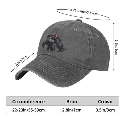 Spider Man Venom Leaping Forward Spiderman Men Women Baseball Cap