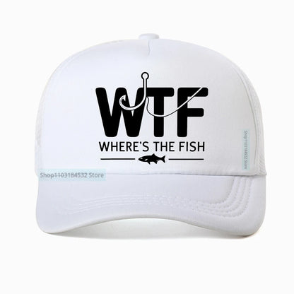 WTF Fish Baseball Cap
