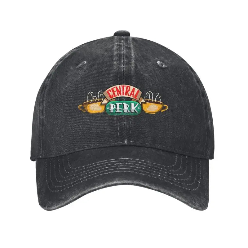Central Perk Friends Print Baseball Cap
