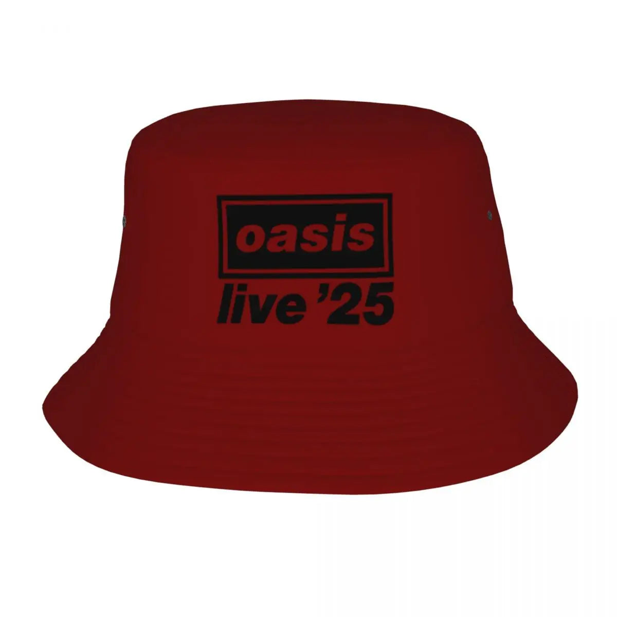 Streetwear O-Oasis Rock Collage Bucket Hats Teen Lightweight Outdoor