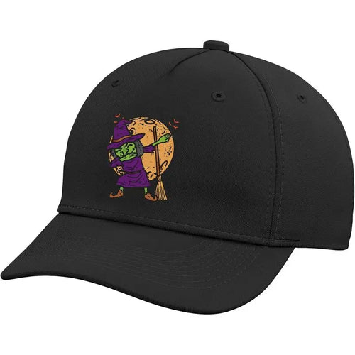 Dabbing Witch Dab Moon Bats Baseball Cap