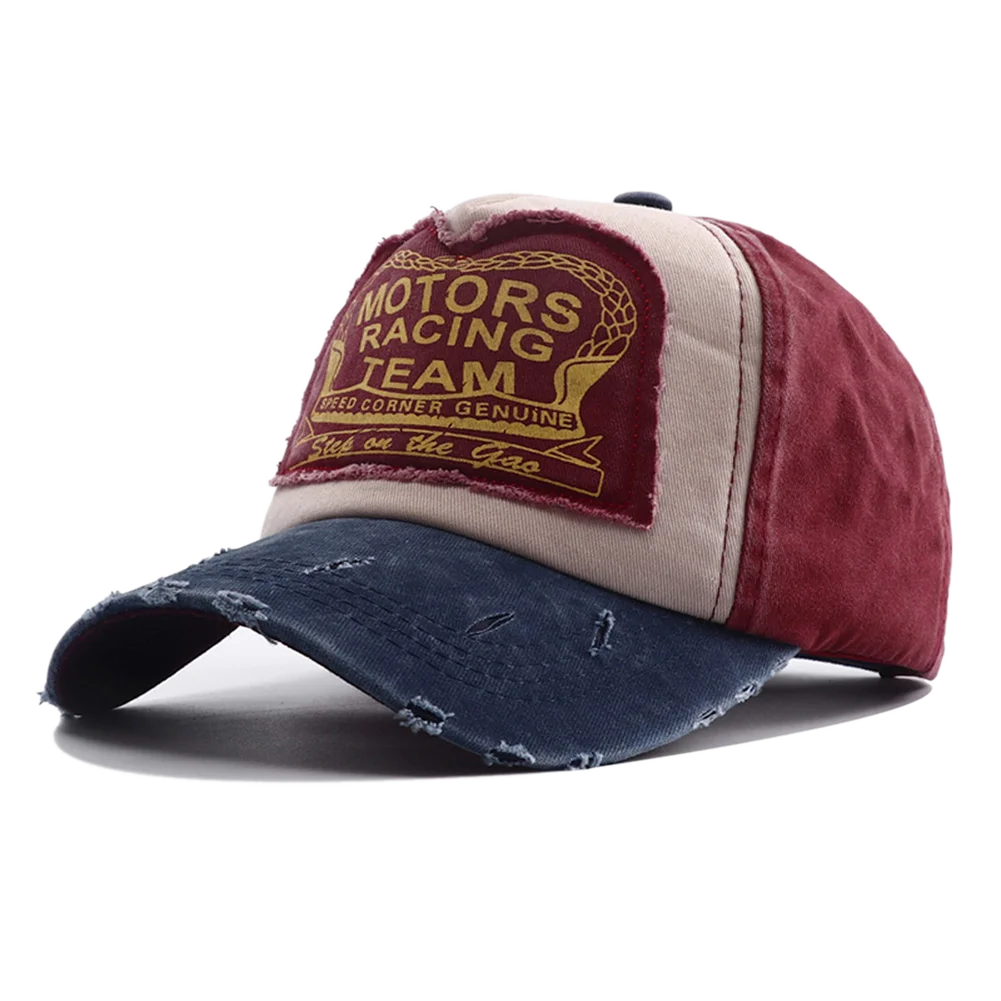 2025 New Casual Letter Print 5 Panel Baseball Cap