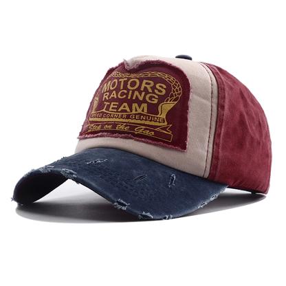 2025 New Casual Letter Print 5 Panel Baseball Cap