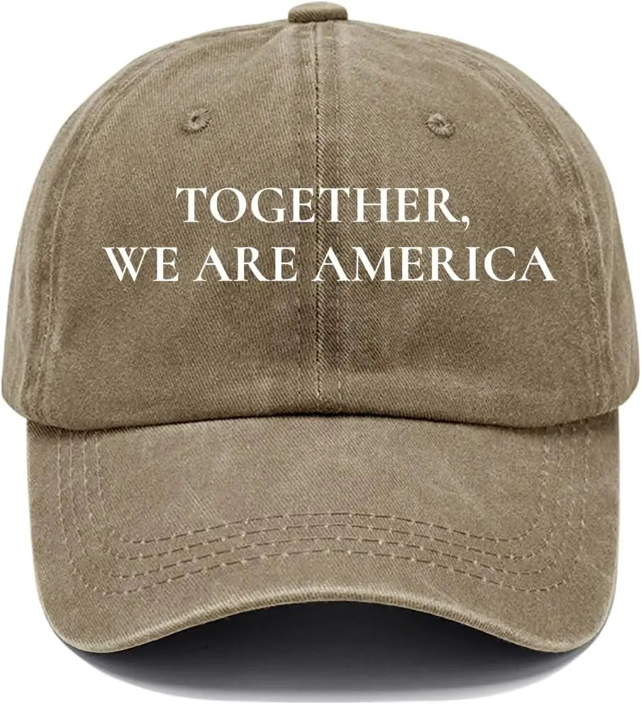 Together We are America Hats Together We are America Baseball Caps
