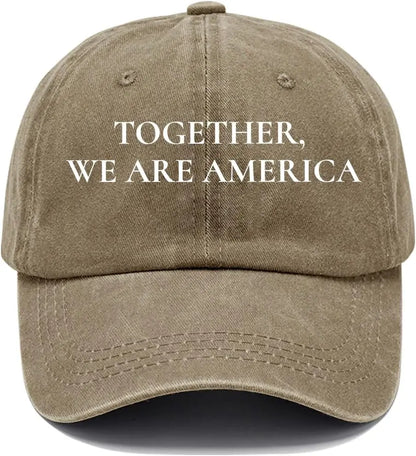 Together We are America Hats Together We are America Baseball Caps