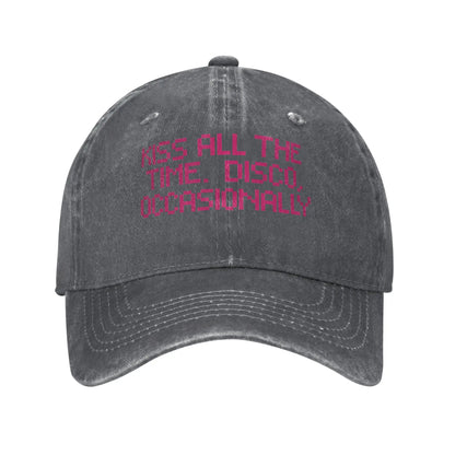 Kiss All the Time Casual Baseball Cap Harrys Styles Album Rock Trucker Hat