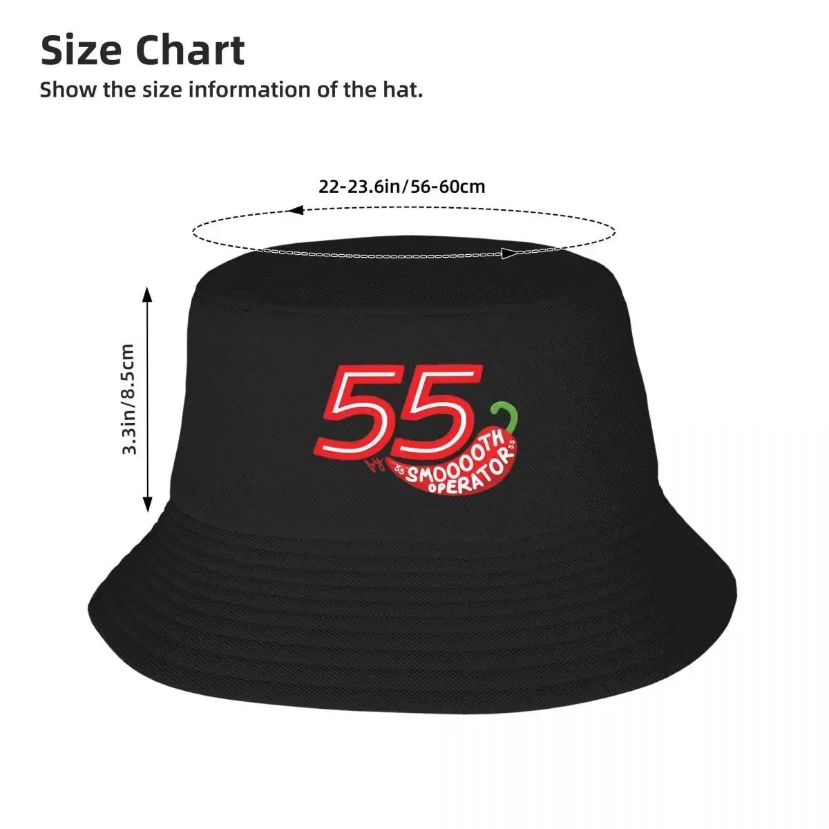 Stylish Carlos Sainz Smooth Operator Chili 9 Bob Hat Bucket Hat