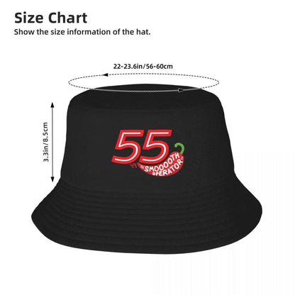 Stylish Carlos Sainz Smooth Operator Chili 9 Bob Hat Bucket Hat