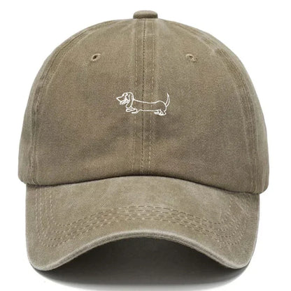 Vintage Distressed Cotton Baseball Cap