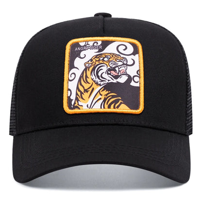 Tiger Cartoon Baseball Cap