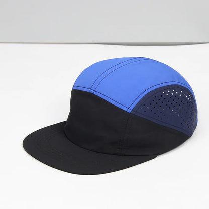 Quick Drying Nylon 5 Panel Snapback Hat For Men Women