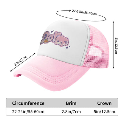 Breathable Cooling Doro Funny Meme Mesh Sun Cap Men Women Baseball Hat