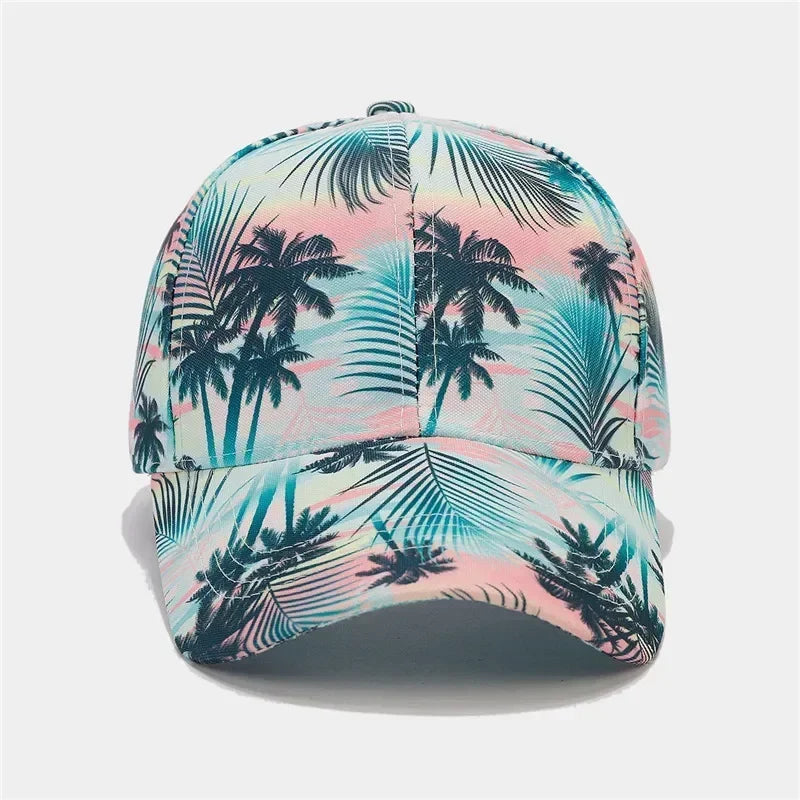Four Seasons Polyester Print Casquette Baseball Cap