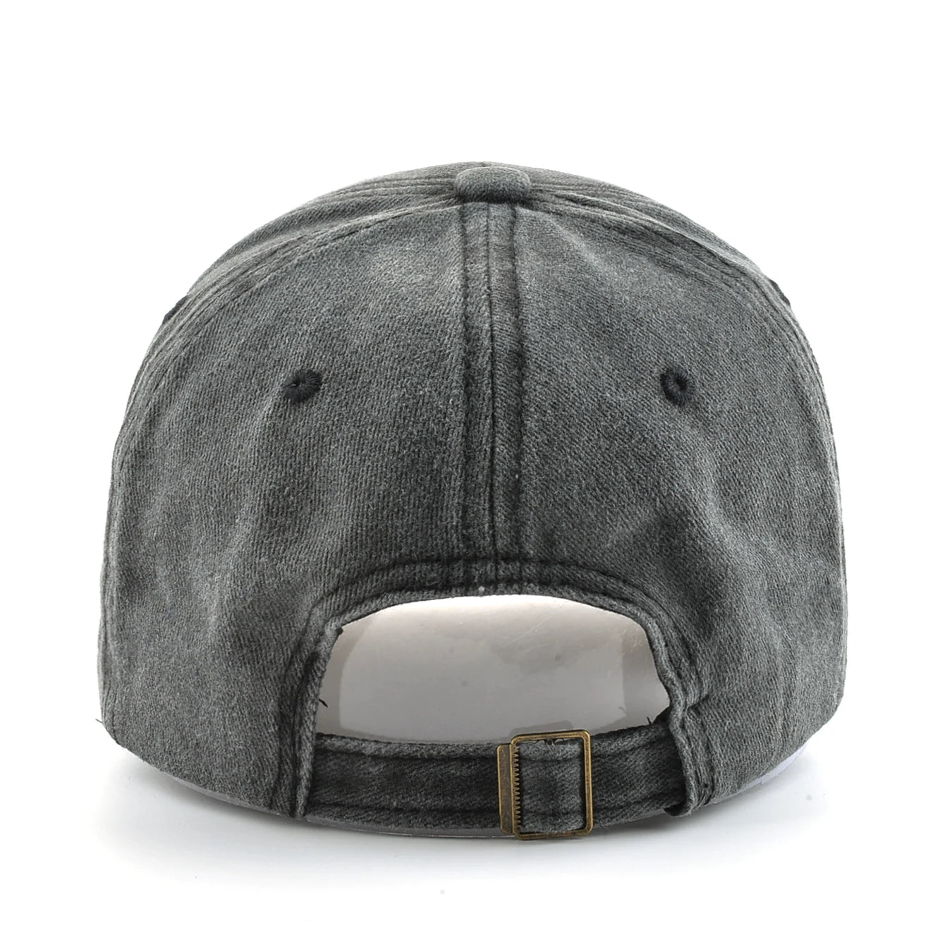 Vintage Denim Baseball Cap With Embroidery Bat Patch Men Dad Hats Women