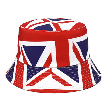 Panama Bucket Hats Animal Letter Print Fisherman Hat For Women Men