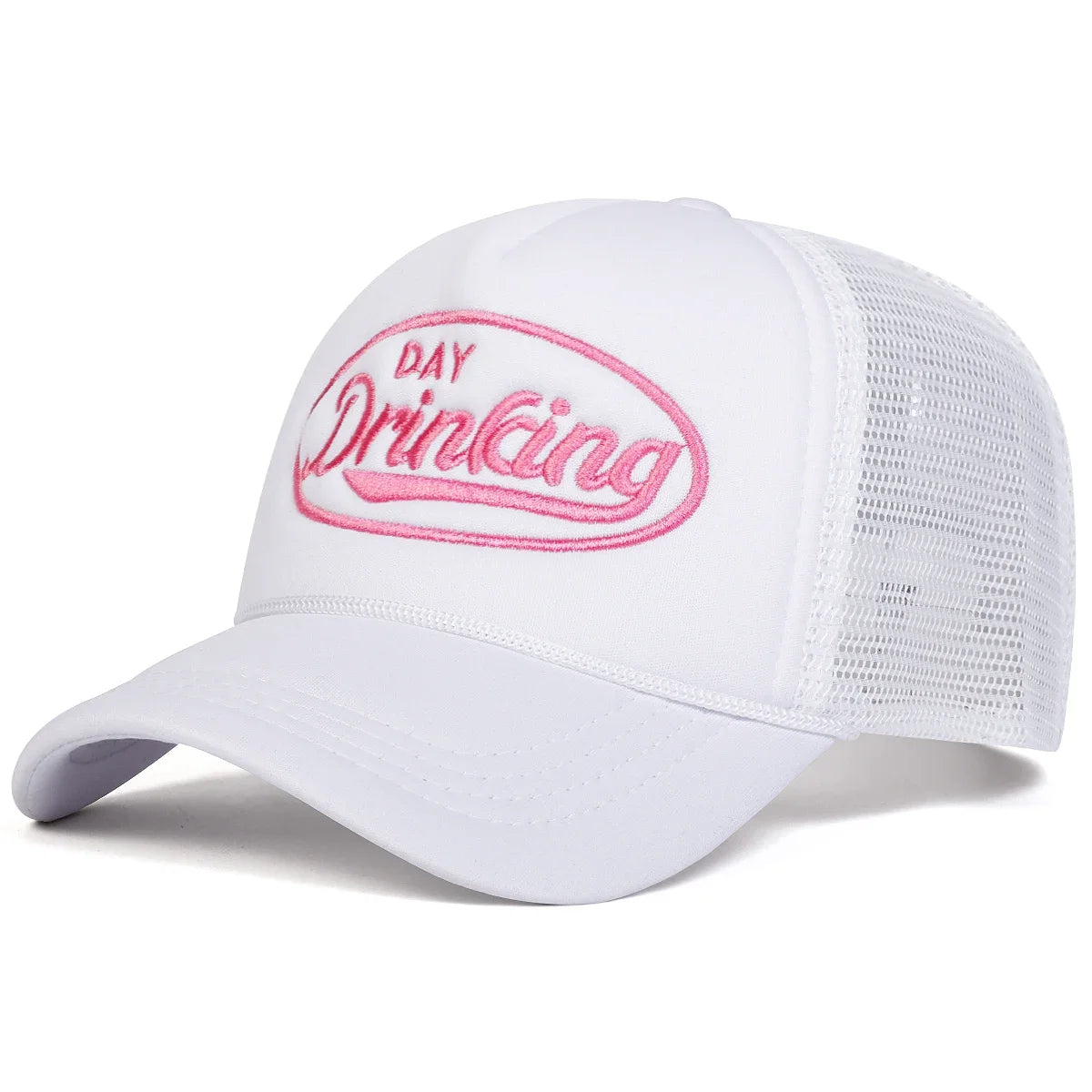 Unisex DAY DRINKING Letter Embroidery Baseball Caps