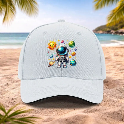Cartoon Astronaut Baseball Cap