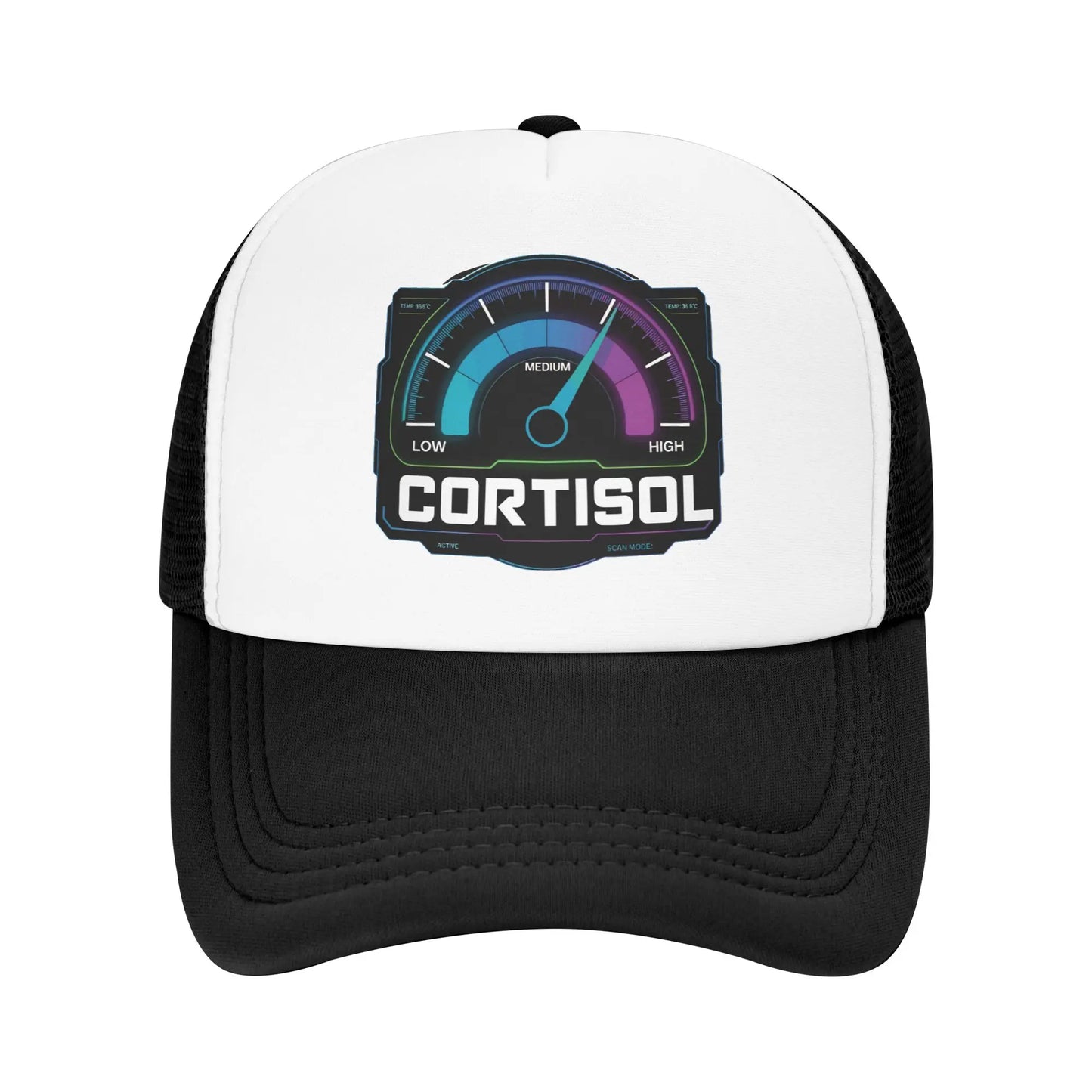 Summer Outdoor Low Cortisol Levels v Mesh Cap Baseball Hats