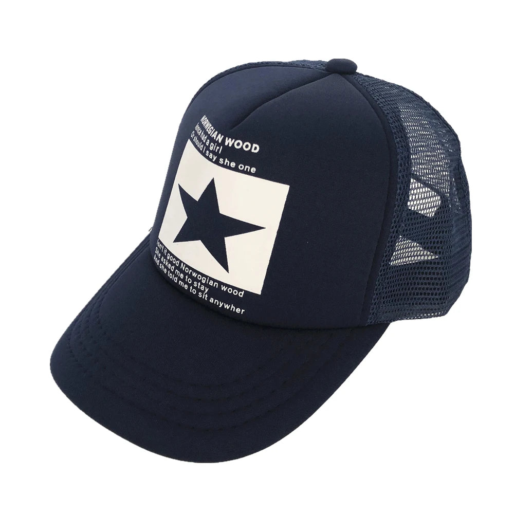Five Star Pattern Baseball Cap