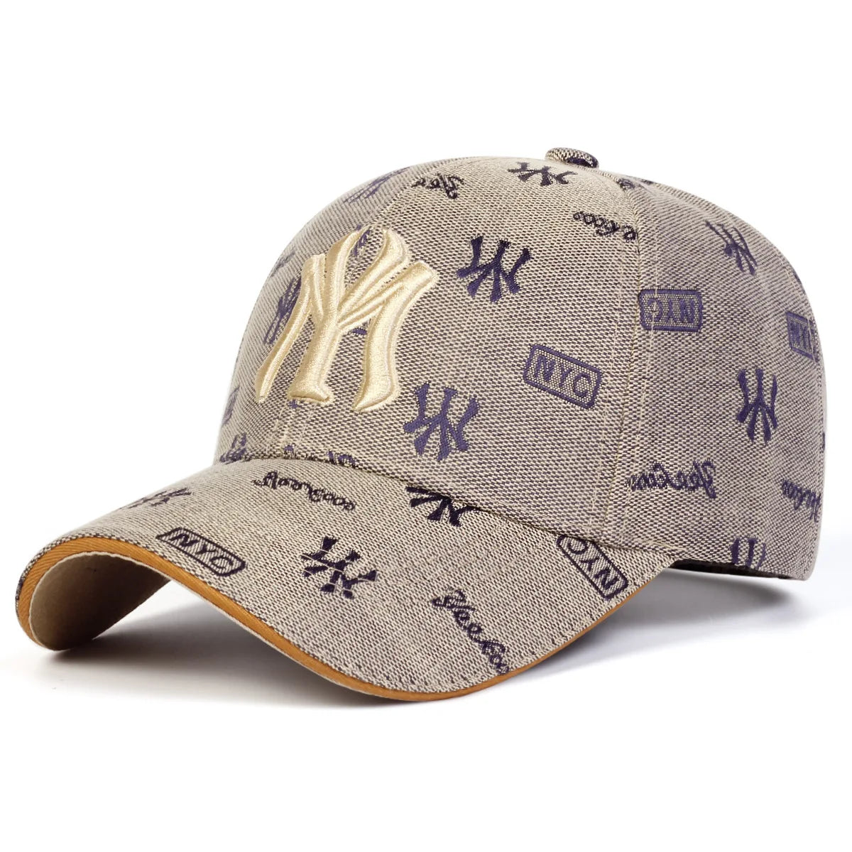 Unisex MY Letter Embroidery Baseball Caps