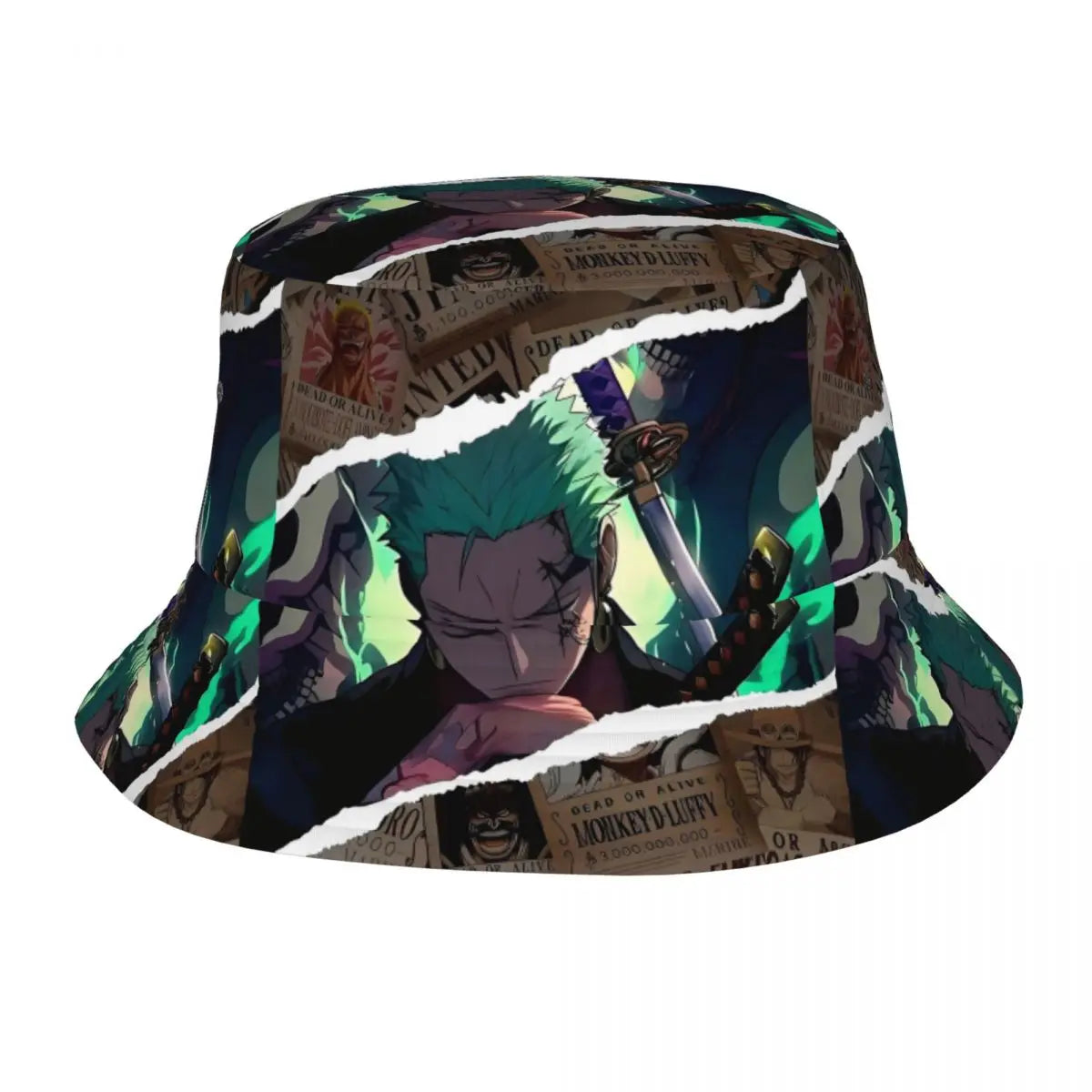 Bucket Hat One Piece Luffy Zoro