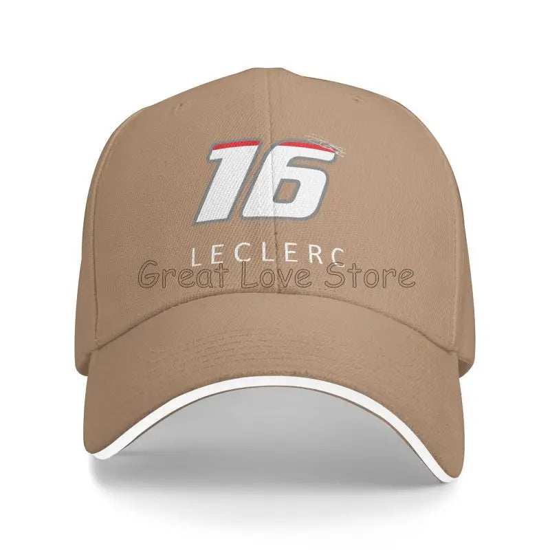 Charles Leclerc Graphic Print Baseball Cap