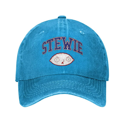 aFamilies Cartoon Don't Go To Bed Angry Bedtime Stewie Baseball Cap