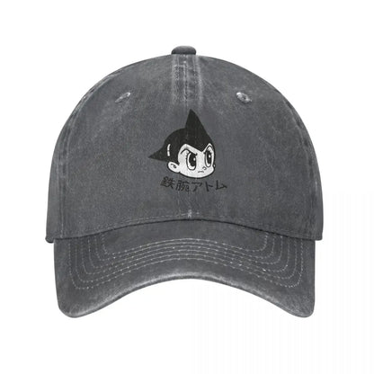 Astro Boy Manga Spring Summer Cap Dad Ponytail Baseball Cap