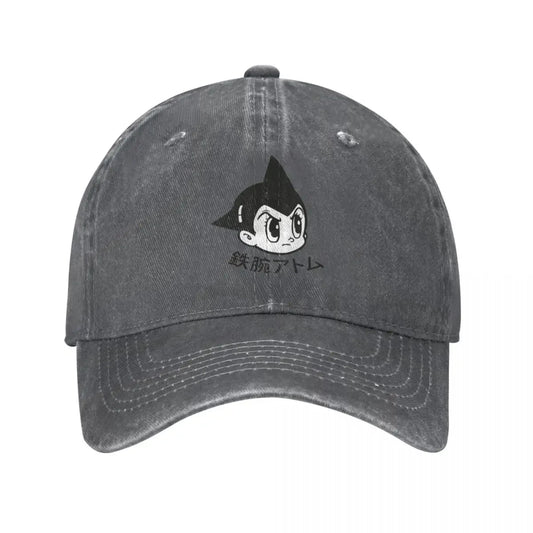 Astro Boy Manga Spring Summer Cap Dad Ponytail Baseball Cap