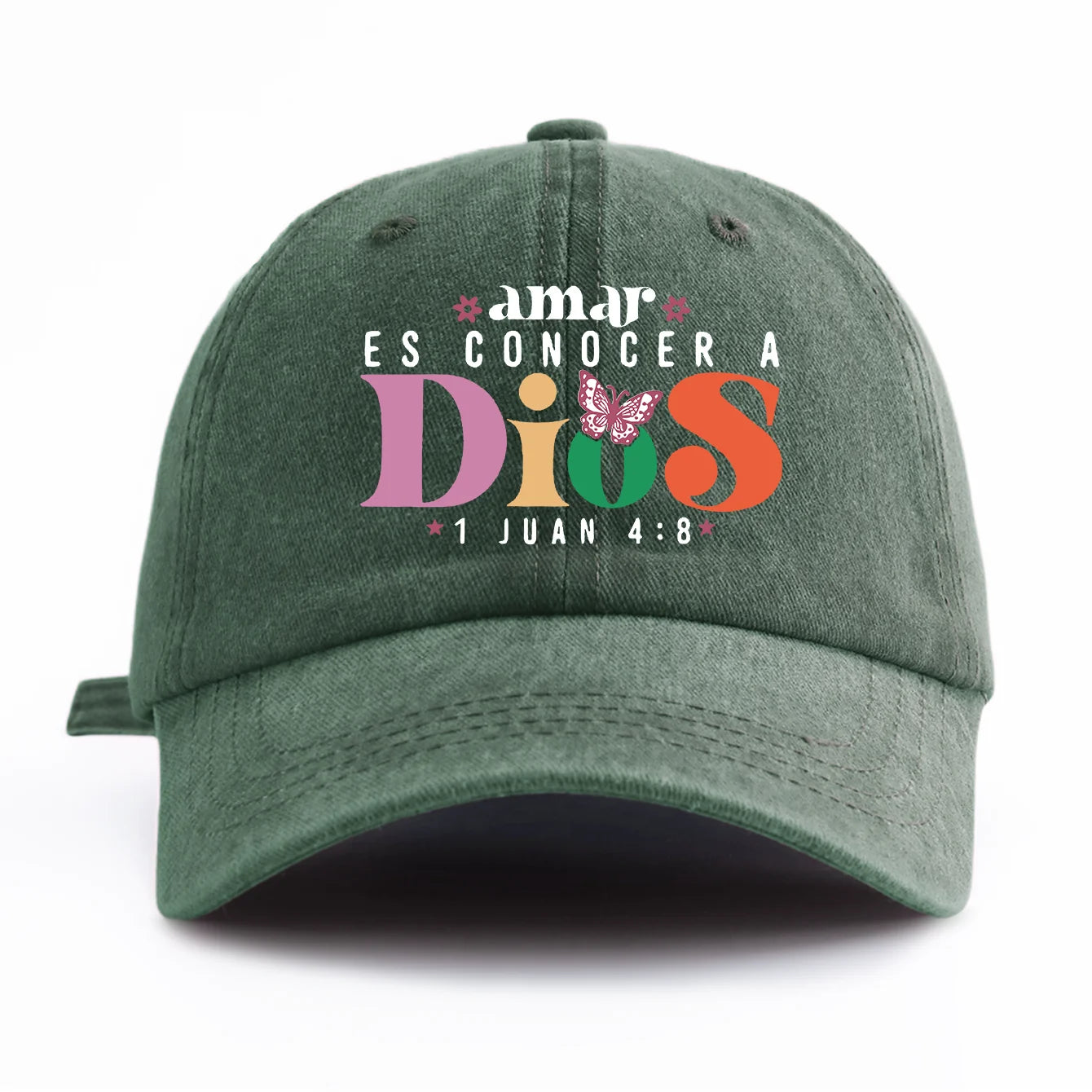 DIOS Print Washed Baseball Cap For Adults