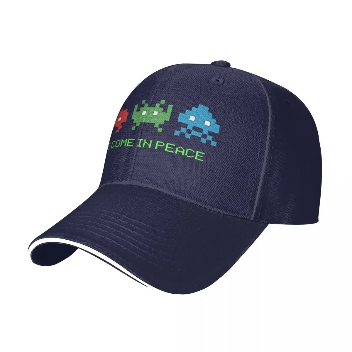 New Space Invaders Shooting Video Game We Come In Peace Durable Baseball Hat