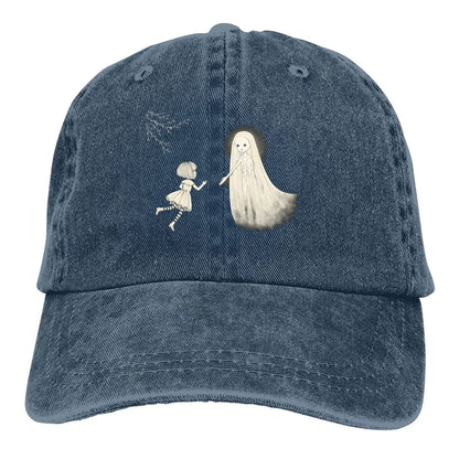 Fran Bow A Valokas Fran Bow Game Multicolor Hat Peaked Baseball Hat