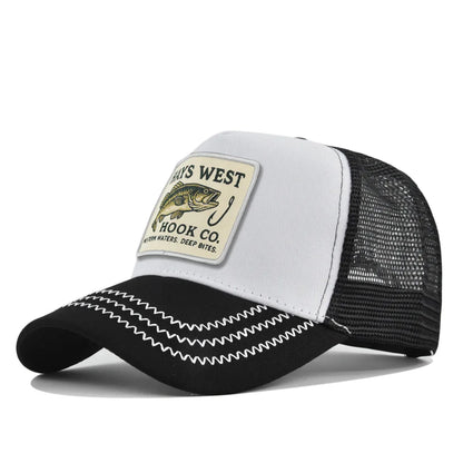 High Quality Fishing Embroidery Baseball Cap