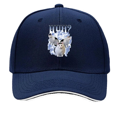 HUH Cat Meme Baseball Cap