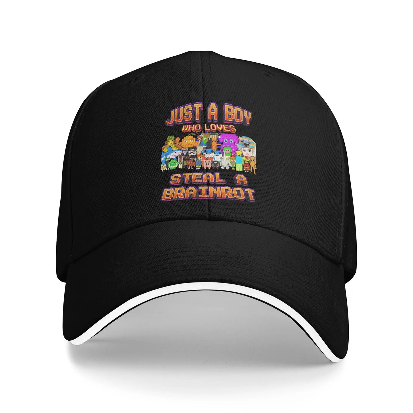 Bruh Sammyni Spyderini Funny Brainrot Steal A Brainrot Baseball Cap